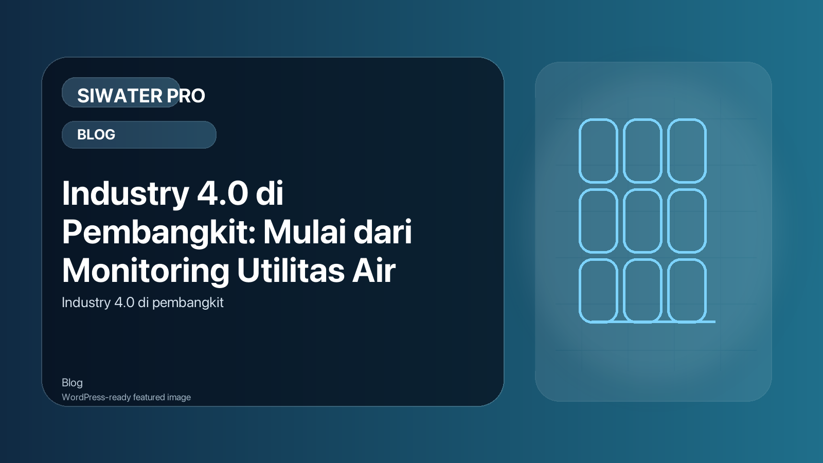 Industry 4.0 di Pembangkit: Mulai dari Monitoring Utilitas Air